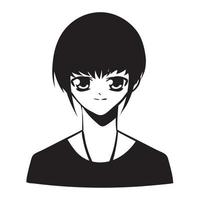 anime Mens karakter vector