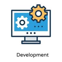 modieus systeem configuratie vector