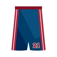 basketbal sport shorts vector