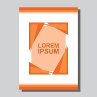 modern abstrack Hoes ontwerp, achtergrond, folder vector