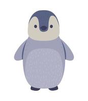 pinguïn winter dier vector