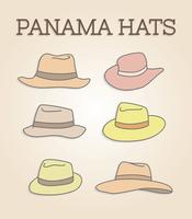 Gratis Panama Hats Vector