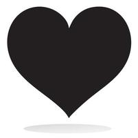 verzameling hartillustraties, liefdessymboolpictogram, liefdessymbool vector