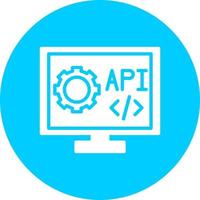 api vector pictogram