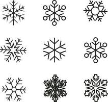 sneeuwvlok svg, vlok winter SVG vector