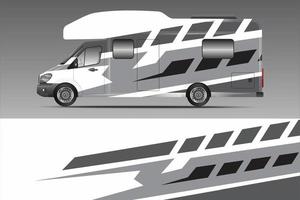 wit achtergrond ontwerp voor camping auto kleurstelling inpakken en meer vector