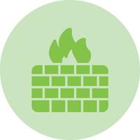 firewall vector pictogram