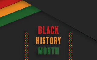 zwart geschiedenis maand. Afrikaanse Amerikaans geschiedenis vector
