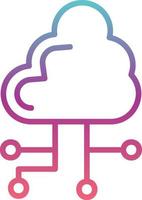 cloud technologie vector icon