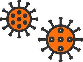 bacteriën vector icon