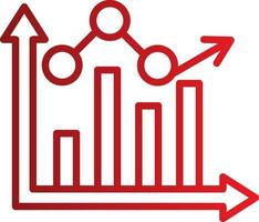 bar diagram vector icoon