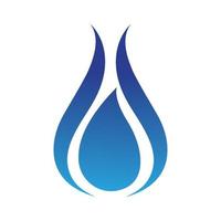 waterdruppel logo sjabloon vector