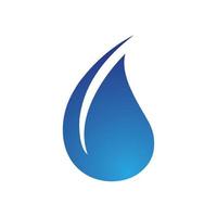 waterdruppel logo sjabloon vector