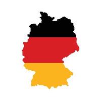 Duitse kaart logo vector