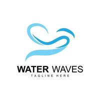 water Golf logo, diep zee vector, maritiem achtergrond sjabloon ontwerp vector