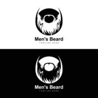 baard logo, vector kapperszaak, ontwerp voor mannetje uiterlijk, kapper, haar, mode