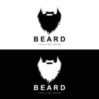 baard logo, vector kapperszaak, ontwerp voor mannetje uiterlijk, kapper, haar, mode