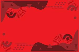 vector illustratie van een abstract achtergrond in rood kleur