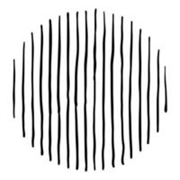 vector illustratie van een abstract ornament in zwart en wit kleuren