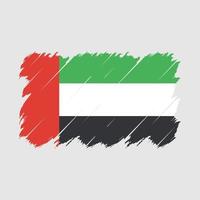 uae vlag borstel vector