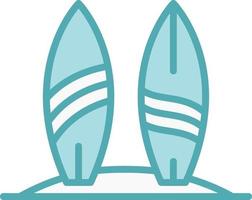 surfplanken vector icoon