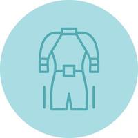 wetsuit vector pictogram