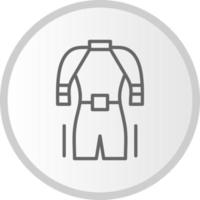 wetsuit vector pictogram