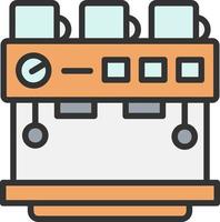 espresso machine vector icoon