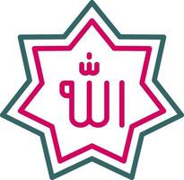 Allah vector icoon