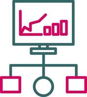 stroomdiagram vector pictogram