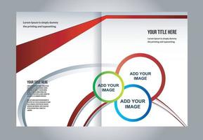 professioneel bedrijf folder, zakelijke brochure ontwerp sjabloon vector