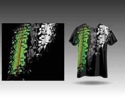 t-shirt sport- ontwerp voor racing Jersey wielersport Amerikaans voetbal gaming vector