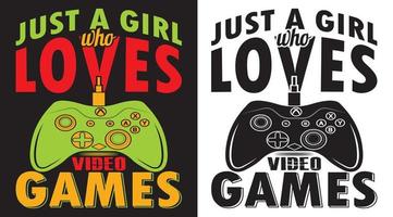 gamen t-shirt ontwerp. vector