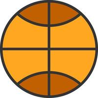 basketbal vector icoon ontwerp