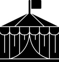 circus tent vector icoon ontwerp