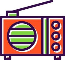 radio vector icoon ontwerp