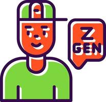 generatie z vector icoon ontwerp