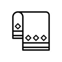 deken icoon ontwerp vector sjabloon