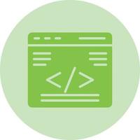 web programmering vector icoon