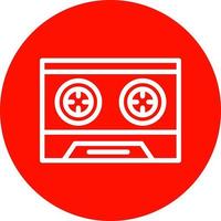 cassette vector icoon ontwerp