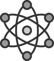 atomair energie vector icoon ontwerp