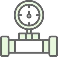 water meter vector icoon ontwerp