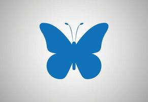 vlinder logo ontwerp, vector illustratie