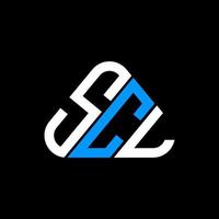 scl brief logo creatief ontwerp met vector grafisch, scl gemakkelijk en modern logo.