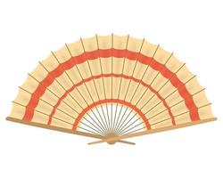 Aziatisch cultuur ventilator vector