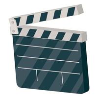 productie film Filmklapper vector