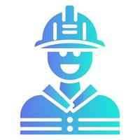 brandweerman icoon, geschikt voor een breed reeks van digitaal creatief projecten. gelukkig creëren. vector