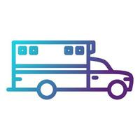 ambulance icoon, geschikt voor een breed reeks van digitaal creatief projecten. gelukkig creëren. vector