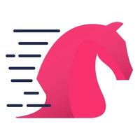 snelheid paard icoon, geschikt voor een breed reeks van digitaal creatief projecten. gelukkig creëren. vector