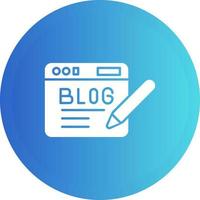 blog vector icoon